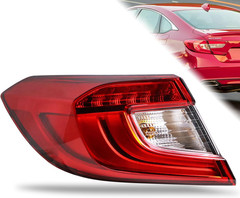 2018-2022 Honda Accord Sedan Driver Side LED Tail Light Assembly–Compatible Repl