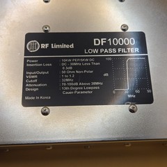 RF Limited High Powered Low Pass Filter DF10000 / For All Types HF Transceivers