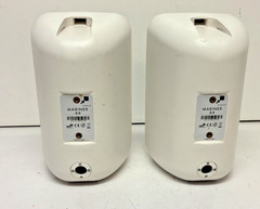 (2) Sonance Mariner 64 2-Way Outdoor/Weather Resistant Speakers White GREAT