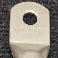 (QTY 4) SELTERM MDS4038PXL-2: 4/0 AWG (XL) 3/8″ Stud Tinned Copper Wire Lugs