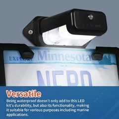 LED License Plate Light, Trailer License Plate Ho Style: License Plate Light A