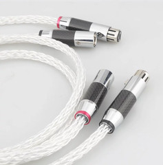 8AG single crystal copper HIFI mixing console microphone XLR balanced cable