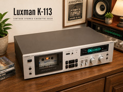 Luxman K-113 🌈RaRe🌈 Vintage Stereo Cassette Deck