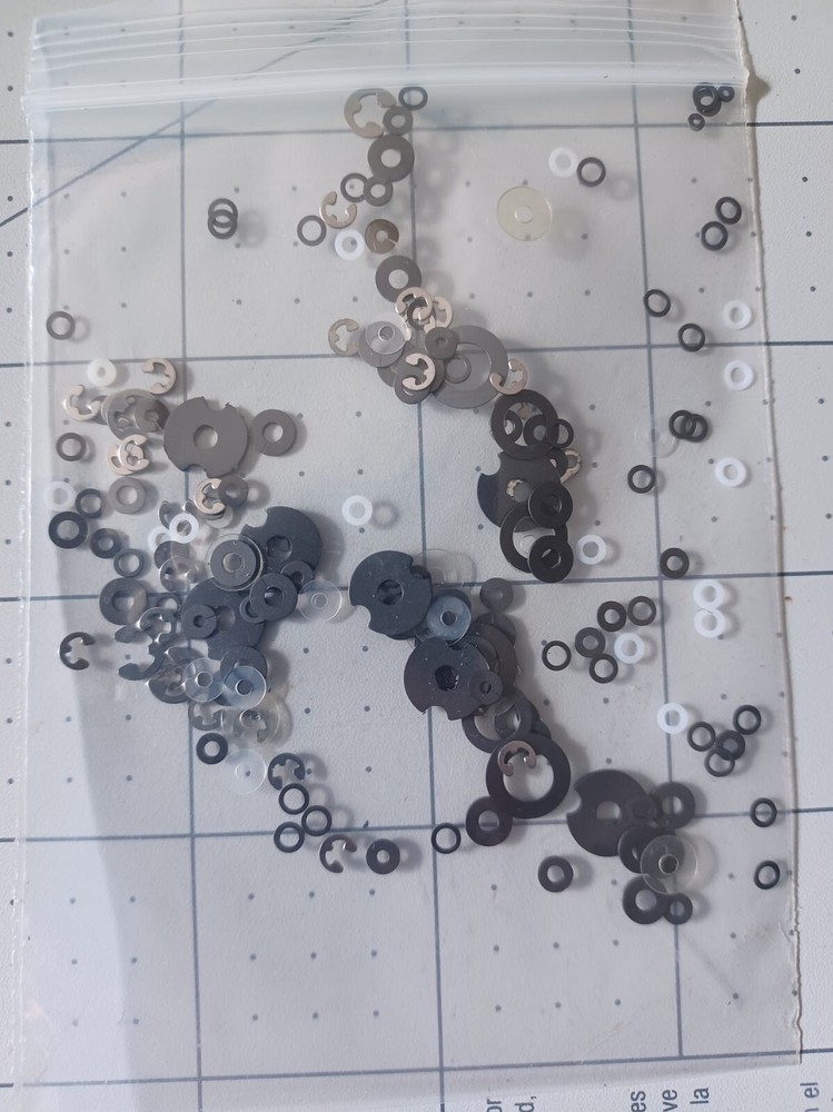 Mixed Lot of Pinch Roller Spacer Lock Catch Locking Plate Cassette Transport