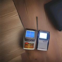 Casio TV – 880B 2.3 & Casio TV-470 LCD Pocket Color TV’s – Tested – TURN ON