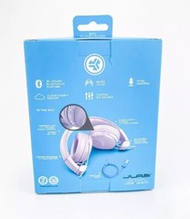 JLab Studio Wireless Bluetooth On Ear Headphones 30+ Hours Lilac Cloud Foam