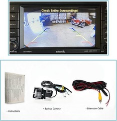 EWAY Safety License Plate Backup Reverse Camera for Jeep Wrangler JK JKU 2007-20