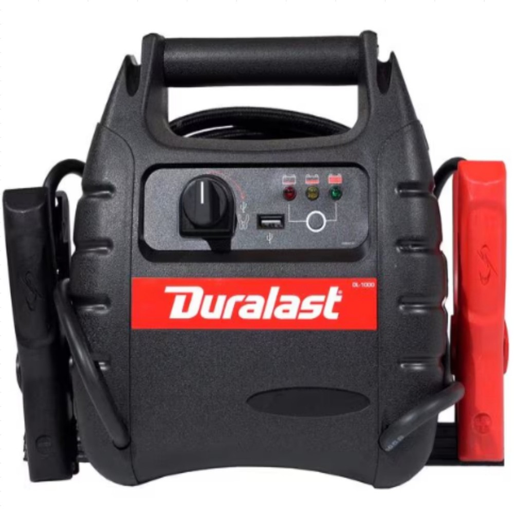 Duralast 3-in-1 Portable Power Station and 1000 Peak Amp Jump Starter