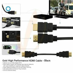 HDMI Cable 4K High Speed Cord 6 FT 2160P GOLD HDTV • L👀K! • 💖👍✔