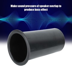 1PCS Opening Hole 81mm Length 153mm Speaker Port Tube Suitable For 8-12 Inches