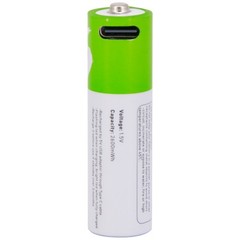 4pcs AA AAA Battery USB Rechargeable Lithium ion Batteries 2600/750mWh W/ Type-C