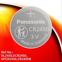 10 x Fresh New Panasonic CR2450 CR 2450 3v LITHIUM Coin Cell Battery Exp. 2033