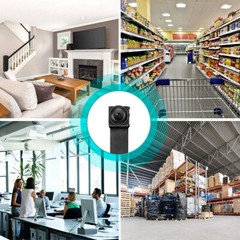 For Home/Office 4K Mini Security Camera Motion Detection DIY Mount WiFi Alerts