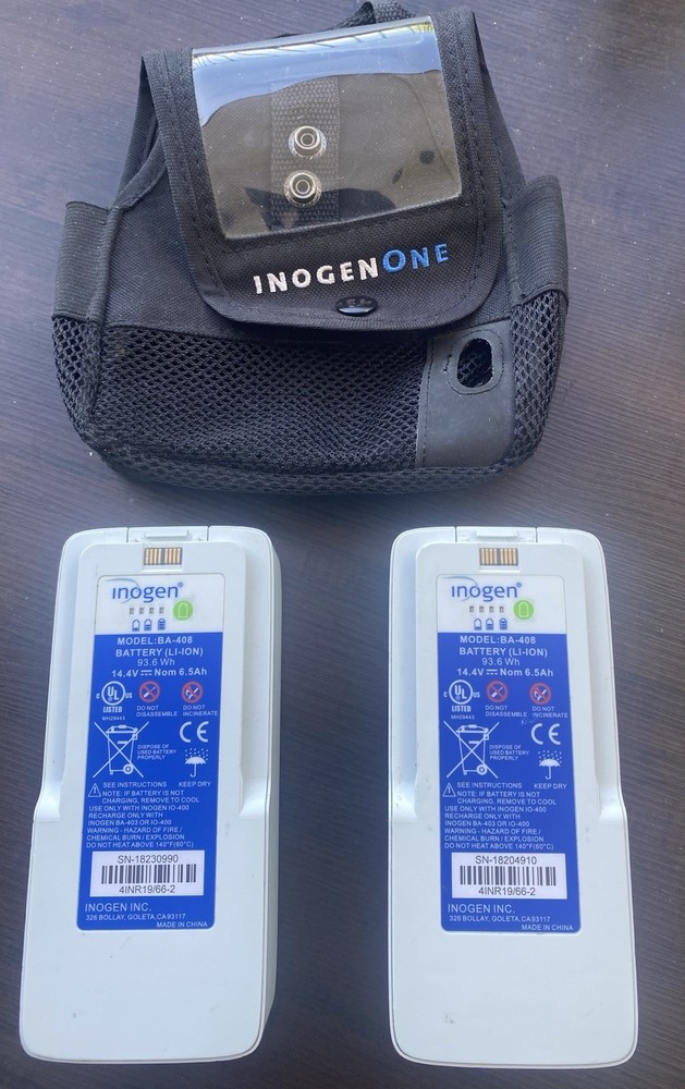 New Inogen BA-203 External Battery Charger- with Cord and Wall Adapter included!