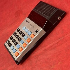 APF Mark 72 Calculator –VTG 1975 Red Digits LED Display – Hong Kong Works