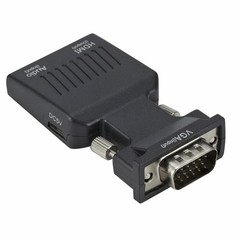 VGA Input To HDMI Output Adapter PC Laptop To HDTV Moniter Projecter Converter