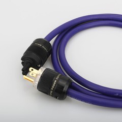 HiFi Audio Power Cable 12awg OCC Pure Copper Conductor US Plug & Figure 8 Female