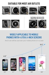 Wireless Charging Car Mount Compatible High Speed Durable Plug and Play