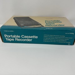 Realistic CTR-73 AC or Battery Cassette Tape Player Recorder 14-1053A For Parts