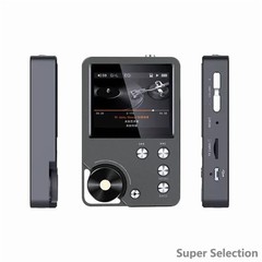 HiFi Lossless MP3 Player 20H Playback 2.0″ Screen Supports FLAC DSD