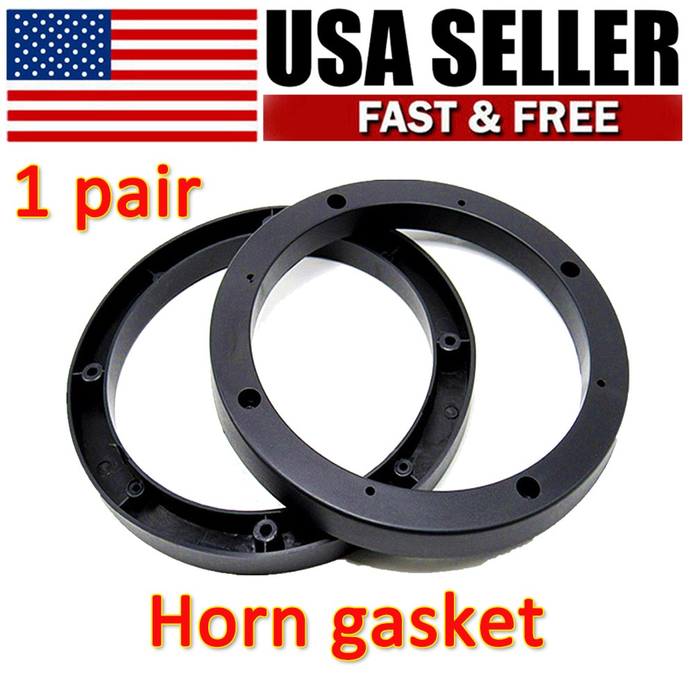 6″ ABS Plastic Speaker Spacer Rings Subwoofer Custom Mounting Adapter 1 Pair