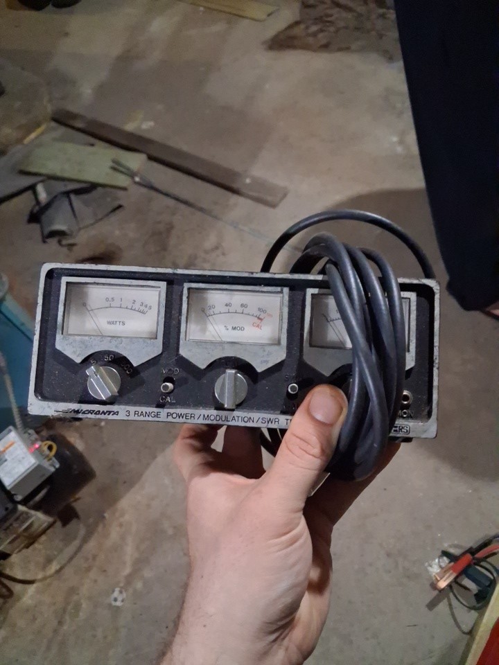 Micronta 3 Range Power / Modulator / SWR Tester 21-522 Untested