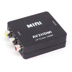 RCA AV to HDMI HD Converter Composite CVBS Video Adapter Wii NES SNES