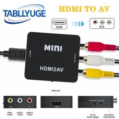 Hot Sale HDMI To RCA AV/CVBS Adapter HD Video Converter Box HDMI to RCA
