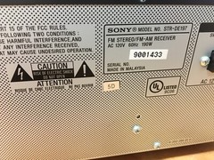 Sony STR-DE197 Audio/Video Control Center FM Stereo AM Receiver No remote