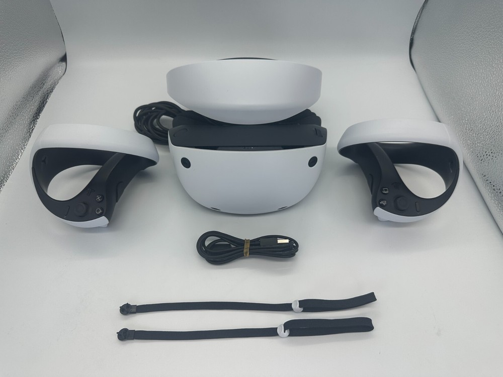 Refurbished Sony PlayStation VR2 Set for PS5 4K HDR CFI-ZVR1 Headset Controllers