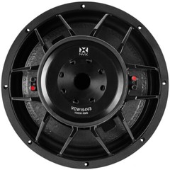 NVX VCW154v3 (VCW154 Version 3) | 3000 Watt Dual 4-ohm 15″ Subwoofer