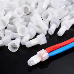 350PCS Closed End Crimp Cap12-10 16-14 22-18 AWG Gauge Wire Connector Terminal