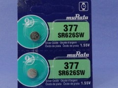 Murata 377 SR626SW Watch Battery 2Pcs