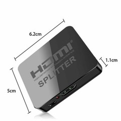 HDMI Splitter 1 in 2 out 4K, HDMI Splitter 1 To 2 Amplifier For Full HD 1080P 3D