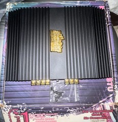 (NIB) Vintage 1990s Earthquake Power 250 Amplifier – Stunning Black /Gold Finish