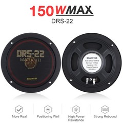 2X 6.5 Inch Coaxial Auto Speakers, 150W Full Frequency HiFi Stereo Speakers