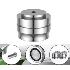 4*Aluminum alloy HiFi Audio Speaker Isolation Feet AMP Turntable Base Pad Silver