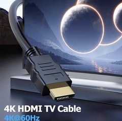 4 Pack CTI 10ft High Speed HDMI Cable 4K 2160p Ethernet 24K Gold Plated
