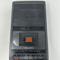 Realistic CTR-73 AC or Battery Cassette Tape Player Recorder 14-1053A For Parts