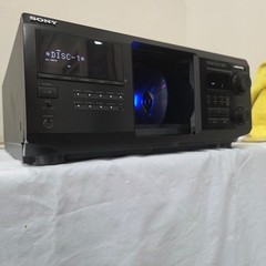 Sony CDP-CX455 CD Changer 400-Disc Black Refurbished w/Remote One Year Warranty