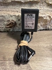DVE DV-9200 AC Adaptor for Xantech , 9VDC, 200 mA , 2-Prong Plug. Tested & Works