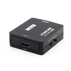HDMI To RCA AV Converter Adapter 1080P CVBs 3RCA For Video Audio Xbox TV PC DVD