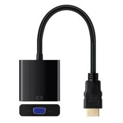 HDMI Male to VGA Female Video Cable Converter Adapter For PC Monitor 4K 3.0