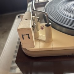 VTG Garrard Laboratory Type A Turntable & Wood Plinth Base WORKS READ! NO COVER