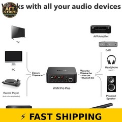 WiiM Pro Plus AirPlay 2 Receiver – Multiroom Streamer