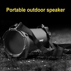 Loud Bluetooth Speaker Portable Wireless Boombox Aux Rechargeable Stereo System