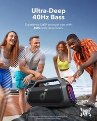 Soundcore Boom 2 Plus Outdoor Speaker BassUp 2.0 USB-C Power Bank 140W|Refurbish
