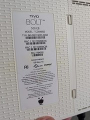 TiVo Bolt 500GB DVR Media Player! ~ Works Great! ~ Fast Shipping! ~ TCD849500