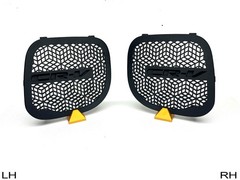 97-01 CR-V Front Speaker Covers – 3D printed – BLACK – PAIR