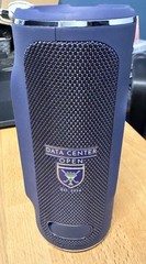 Blue Tees Golf Portable Bluetooth Speaker Water-Resistant Clip-On Blue/Black
